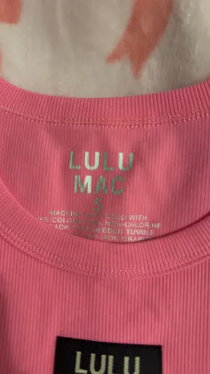 Lulu Mac Tank Top Pink thumbnail 3