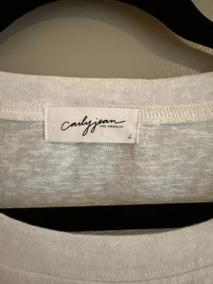 Carly Jean Los Angeles White Long Sleeve Tee thumbnail 2