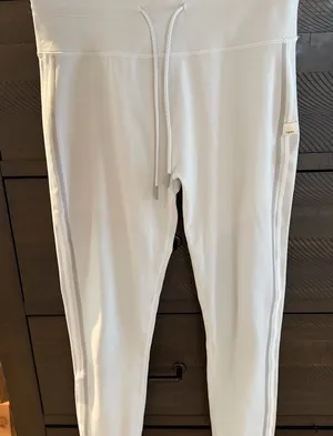 Vuori Light Gray Side-Seam Leggings thumbnail 1