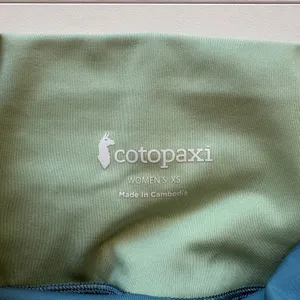 Cotopaxi Maestra Tight Women XS Blue Yellow Colorblock Pockets F21470W210 thumbnail 8