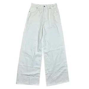 Madewell Women's White Flare & Wide Leg Jeans thumbnail 4