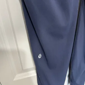 Lululemon Joggers Womens 4 Blue High Rise Activewear Lounge Yoga Pilates Comfort thumbnail 4