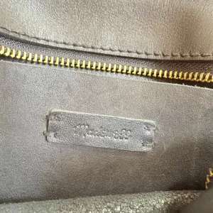 Madewell Sydney Black Leather Zip Top Small Crossbody Bag Convertible thumbnail 9
