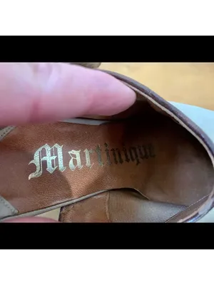 Vintage Martinique 60’s Leather Heels thumbnail 6