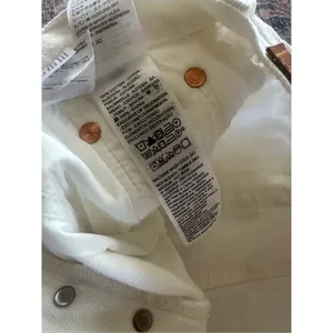 Levi’s 501 Straight Leg Jeans - White - 26 thumbnail 10