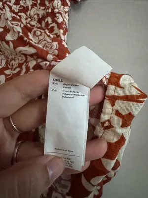 Cupshe • Mini Dress • Always & Forever • Floral Print • Orange • Small thumbnail 8