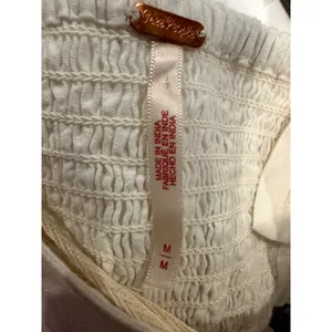 Free People This is Love 4 Button Crop Top White Med thumbnail 12