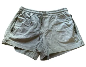 Athleta Women Size 8 Elastic Waist Tie Shorts Stretch Athleisure Preppy‎ Active thumbnail 1
