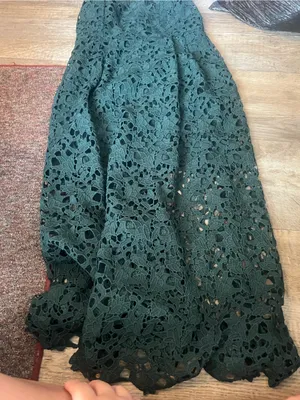 ASTR Green Lace Midi Dress thumbnail 12