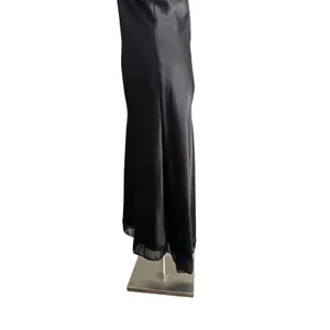 Vintage BMoss‎ Dress Black Midi Halter Dress 6 Babydoll Y2K Whimsigoth Goth Hoco thumbnail 2