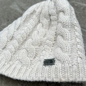Never worn , north face beanie with wool blend lining thumbnail 2