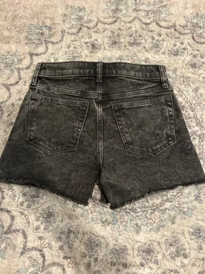Gap Kids Black Denim Shorts thumbnail 4