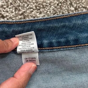 Altar’d State Denim Button-Front Mini Skirt - Blue thumbnail 8