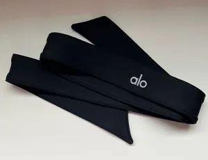 ALO Yoga Black Hairband thumbnail 1