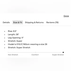 Aritzia Denim Forum The Nico Mid Rise Skinny Jeans Womens 27 Slim Stretch Crop thumbnail 14