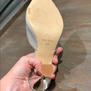 New Nine‎ West Women's Bridal Hott Pointy Toe Dress Mules Size 6.5 thumbnail 12