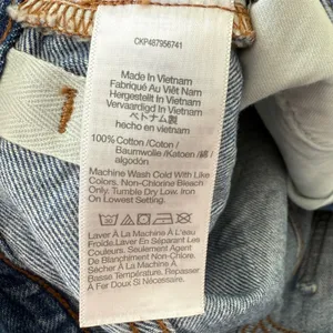 Madewell Women's The Rail Straight Jean‎ AC2 Reston Wash Rigid Size 25 thumbnail 12