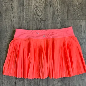Lululemon Pleat To Street Skirt II- Grapefruit- Size 8 thumbnail 10
