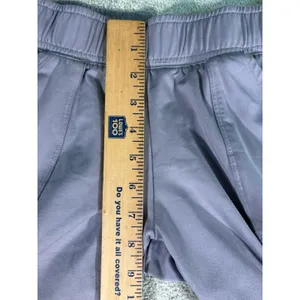 Fleo Women's Marled Moto Jogger Cuffed Relaxed Lounge‎ Pants Sz S Elastic Waist thumbnail 4