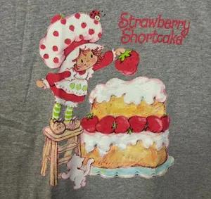 Strawberry Shortcake Cooking by The Book T-shirt size medium thumbnail 2