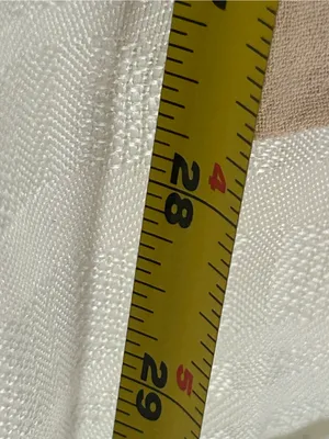 Plus size Linen/Cotton high elastic waist wide leg beige pants W/pockets 18/20 thumbnail 8