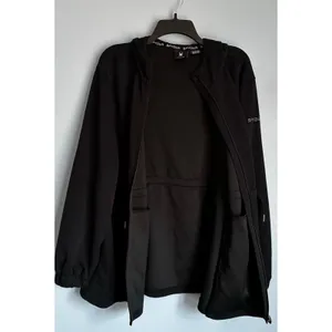 Spyder Hooded Waist Drawstring Jacket Black Women's XL thumbnail 6