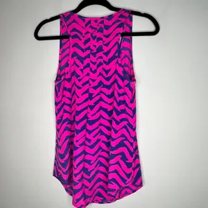 Lilly Pulitzer Silk Tank Size Small thumbnail 4