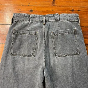 Zara High Rise Wide Leg Baggy Fit Jeans - Size 10 thumbnail 5