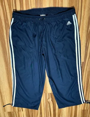 Navy Blue Adidas Thin Sweatpants Size XL thumbnail 3