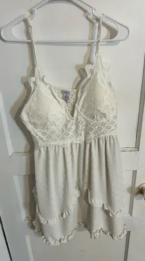 Rue 21 Dress White Lace Mini thumbnail 1