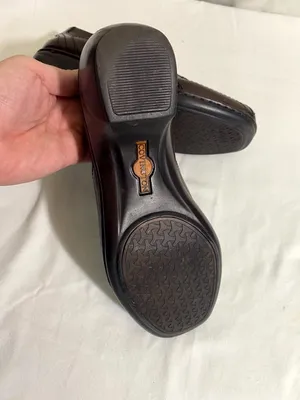 Covington Marta Women’s Brown Leather Slip On Shoes Size 7W Comfort Low Heel thumbnail 7