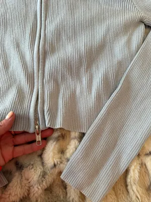 PacSun Cropped Ribbed Sweater thumbnail 3