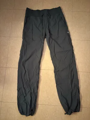 Lululemon Dance Studio Pants Mid-Rise (Palm Deco Green) thumbnail 3