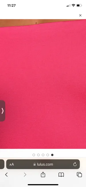 Lulus Hot Pink Bodycon Midi Dress thumbnail 5
