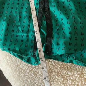 Green and Black Patterned Button-Up Shirt thumbnail 5