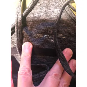 Offline by Aerie NWT The Hugger Recharge Sports Bra Built In Shelf Gray Size XS thumbnail 3