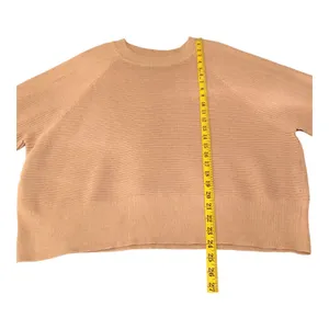 NWT Women's FLX Raglan Ottoman Stitch Pullover Sweater in Ballet Pink Size XXL thumbnail 8