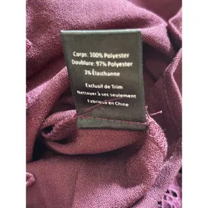 NWT ASTR The Label Lace Dress Size M Wine Cold Shoulder Floral Crochet Cocktail thumbnail 6
