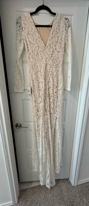 Engagement/after party dress White Size 10 thumbnail 1
