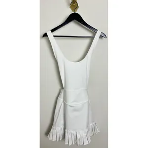 FREE PEOPLE Movement Back It Up Skortsie in White Size Medium thumbnail 4