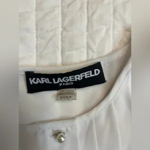 Karl Lagerfeld sleeveless blouse NWOT thumbnail 3