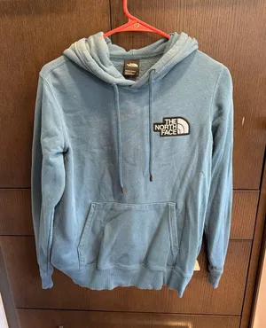 The North Face women's blue pullover‎ hoodie small thumbnail 1