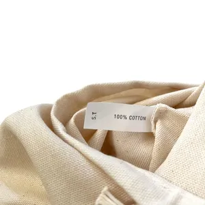 Valentino Garavani Cream Cotton Dust Bag Protective Cover Sleeper 8.5"x16" thumbnail 4