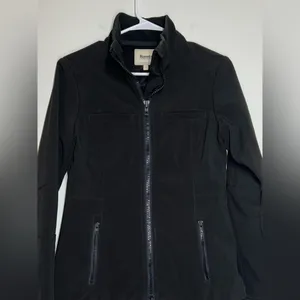 Roots outdoors softshell jacket women’s size S black full zip long sleeve‎ thumbnail 3