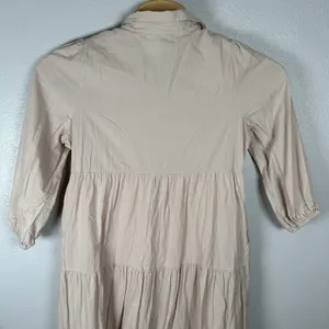 Pomander Place Tuckernuck Sandstone Mabel Maxi Dress‎ Large Pockets Cotton Lined thumbnail 5