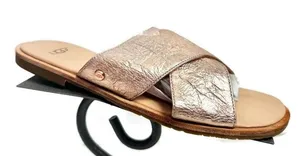UGG Joni Rose Gold Sandals Shoes Size 9 thumbnail 1