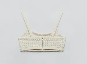 ZARA Knit Crop Top thumbnail 7