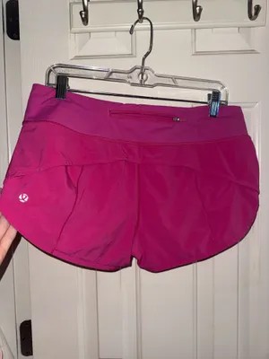 Lululemon Shorts Speed Up 2.5" Sonic Pink thumbnail 2