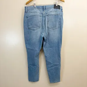 Lucky Brand High Rise Skinny Bridgette Ripped Button-Fly Ankle Jeans Size 16/33A thumbnail 2