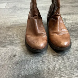 Steve Madden Arries Cognac Leather Riding Boot Size 7.5 thumbnail 4